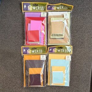 Provo Craft Quikit Bundle Of 4 Brand New Packages NWT